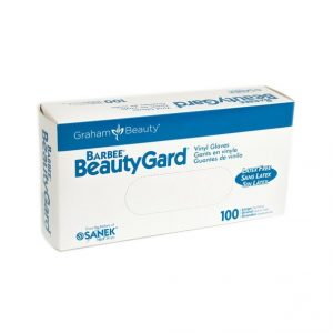 BeautyGard Vinyl Gloves -Small - 100 Pack