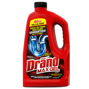 Drano Max Gel Professional Strength - 80oz