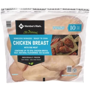 Boneless Skinless Chicken Breast - 10lbs